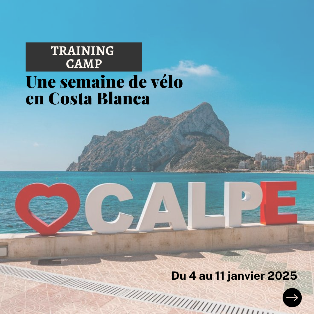 Stage d'entraînement cycliste