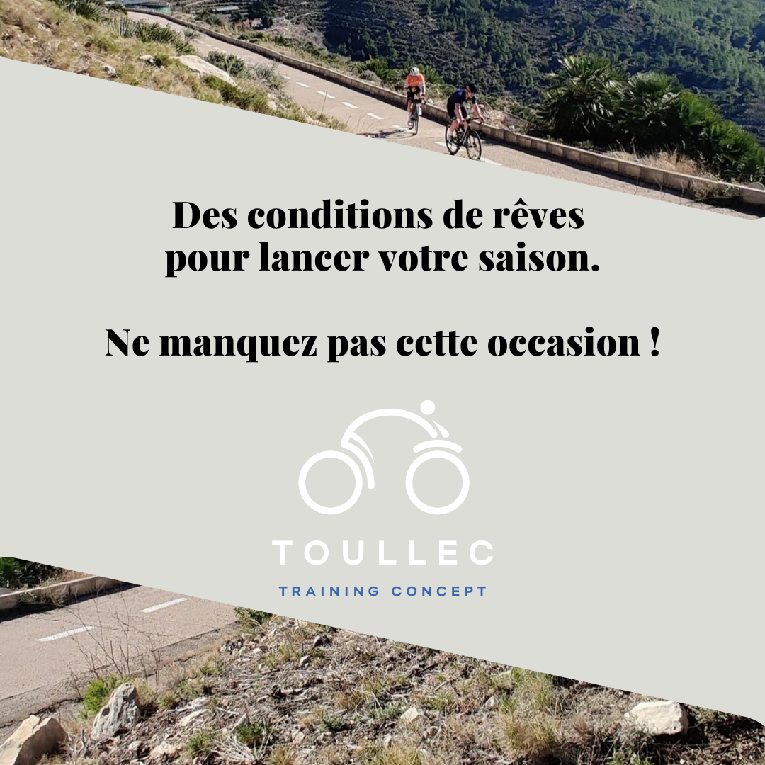 Stage d'entraînement cycliste