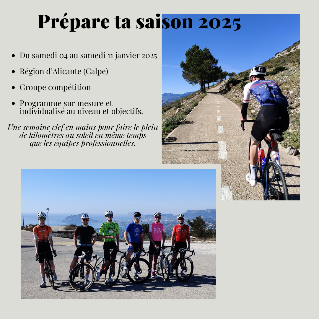 Programme et entraînements individualisés