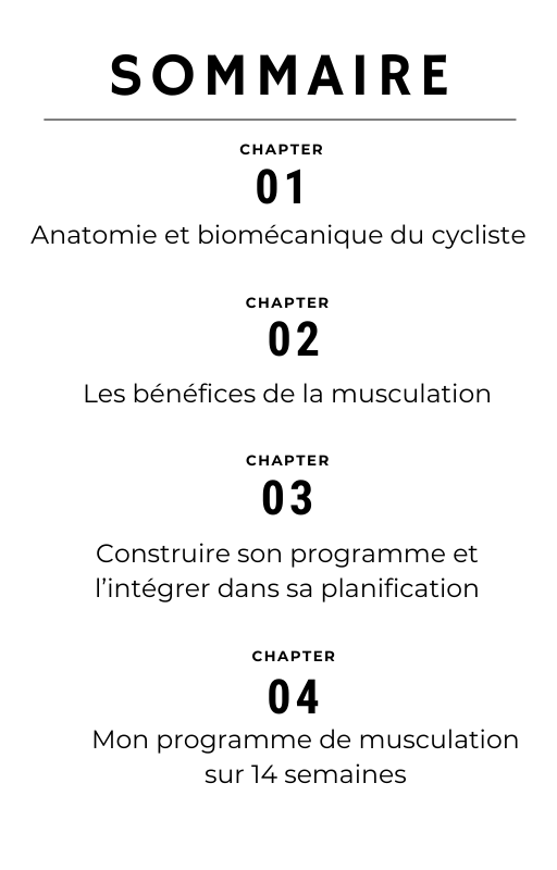 Ebook musculation du cycliste