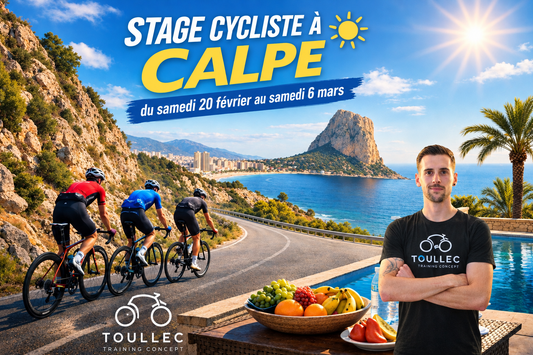 Stage d'entraînement cycliste à Calpe