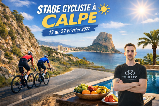 Stage d'entraînement cycliste à Calpe